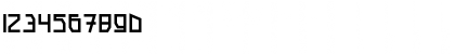 Download Ptype normal Font Numeric Preview
