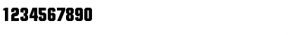 Download ConexDisplaySSK Regular Font Numeric Preview