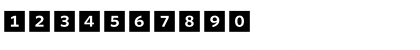 Download WhitneyIndexBlack SquareBd Font Numeric Preview