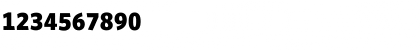 Download WhitneyNumeric Black Font Numeric Preview