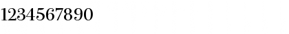 Download PB48TTP-Roman Regular Font Numeric Preview