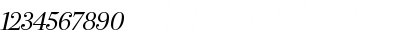 Download PB96TTP-Italic Regular Font Numeric Preview