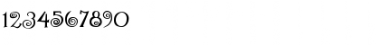 Download PC Antique Regular Font Numeric Preview
