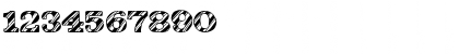 Download PC Candy Cane Regular Font Numeric Preview