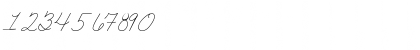 Download PC Fancy Regular Font Numeric Preview