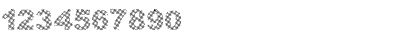 Download PC Lined Plaid Regular Font Numeric Preview
