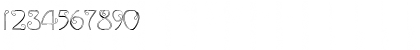 Download PC QT Outline Regular Font Numeric Preview