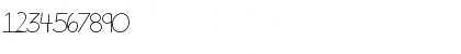 Download PC Roman Regular Font Numeric Preview