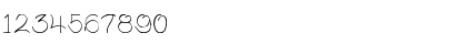 Download PC Simple Regular Font Numeric Preview