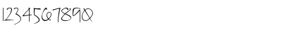 Download PC Sketched Regular Font Numeric Preview