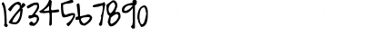 Download Pea cammi-pea Regular Font Numeric Preview