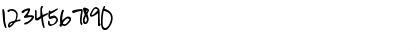 Download Pea HeidiQ Regular Font Numeric Preview