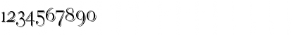 Download Penshurst_Shadow Roman Font Numeric Preview
