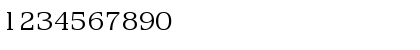 Download Penthouse-Serial-Light Regular Font Numeric Preview