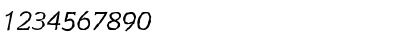 Download CongressAntique Italic Font Numeric Preview