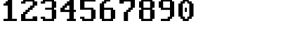 Download Perfect DOS VGA 437 Regular Font Numeric Preview