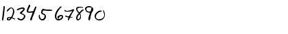 Download Pete-Boy <> Hand of Pete-Boy Regular Font Numeric Preview