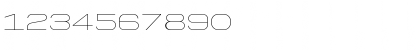 Download PF Baseline Pro ExtraThin Font Numeric Preview
