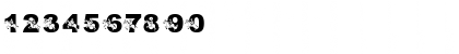 Download pf_equestrian Regular Font Numeric Preview