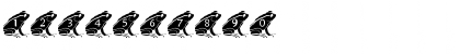 Download pf_frog2 Regular Font Numeric Preview