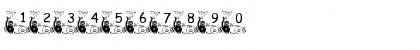 Download pf_holloween2 Regular Font Numeric Preview