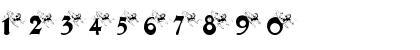 Download pf_surfing Regular Font Numeric Preview