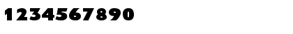 Download Pharao Regular Font Numeric Preview