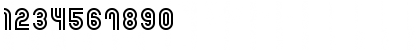 Download Phatburner Regular Font Numeric Preview
