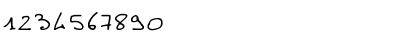Download Philippe Regular Font Numeric Preview
