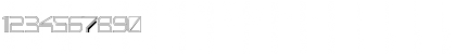 Download PhutureSqrdOpen Regular Font Numeric Preview