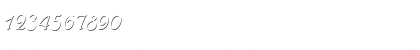 Download PhyllisOnlShaD Regular Font Numeric Preview