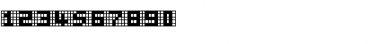 Download Pica Hole - MRT Regular Font Numeric Preview