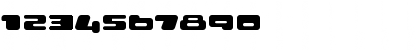 Download PILOT Heavy Font Numeric Preview