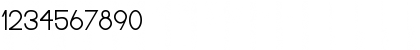 Download PineLintGerm Normal Font Numeric Preview