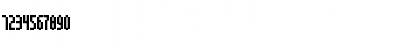 Download pinx Black Font Numeric Preview