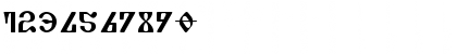 Download Piper Pie Regular Font Numeric Preview