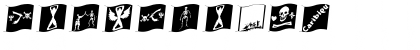 Download PiratsSymbolsArtefacts Regular Font Numeric Preview