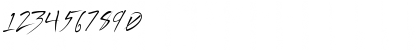 Download Pirouette Regular Font Numeric Preview