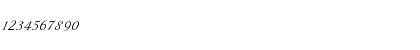 Download Pirouette LT Std Text Regular Font Numeric Preview