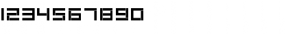 Download Pixel Ex Regular Font Numeric Preview