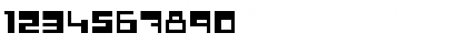 Download Pixel Power Regular Font Numeric Preview