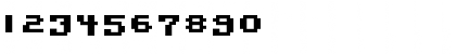 Download Pixel Technology + Regular Font Numeric Preview