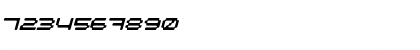 Download PixelpackItalic Regular Font Numeric Preview
