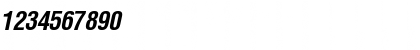 Download ContextCondSSK Bold Italic Font Numeric Preview