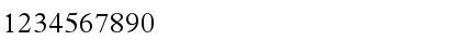 Download Plantin-Light Light Font Numeric Preview