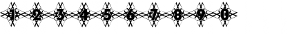 Download Plaza48 Becker Regular Font Numeric Preview