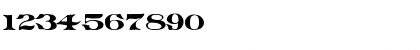 Download PlowrightPoint Regular Font Numeric Preview