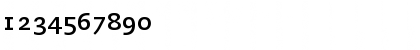 Download Caecilia LightOsF Bold Font Numeric Preview