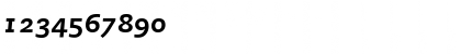 Download Caecilia RomanOsF Bold Italic Font Numeric Preview