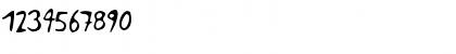 Download Pocket Monster Regular Font Numeric Preview